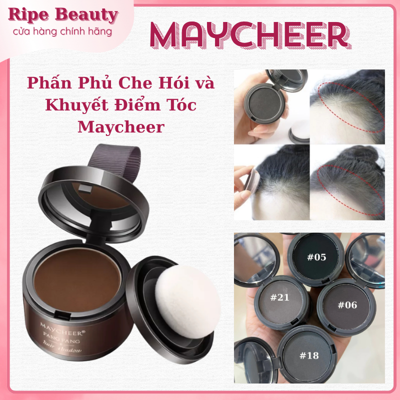 Phấn Phủ Che Hói Che Khuyết Điểm Chân Tóc Maycheer