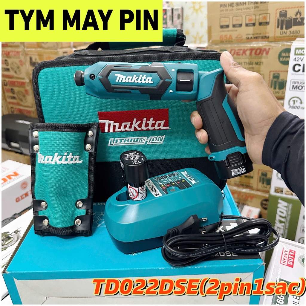 Máy vặn vit chạy Pin (7.2V) Makita - TD022DSE