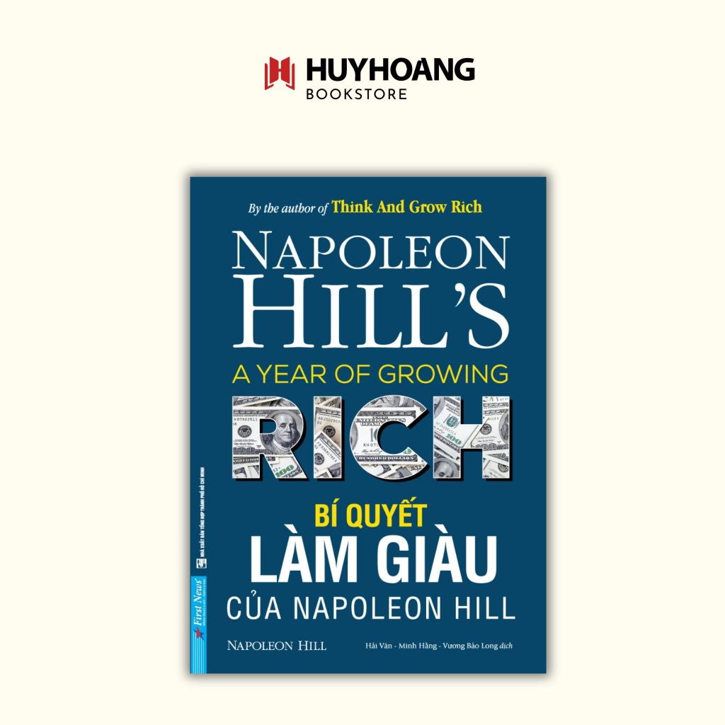 Sách Bí quyết làm giàu cuả Napoleon Hill 84k (Trv) LK