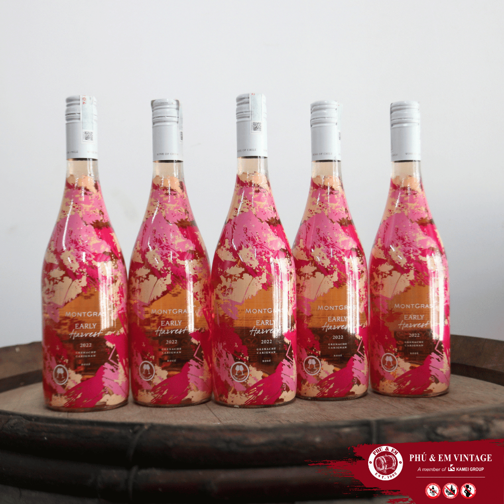 Rượu Vang Hồng Chile MontGras Early Harvest