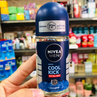 Lăn khử mùi nam Nivea 48h Cool Kick 50ml