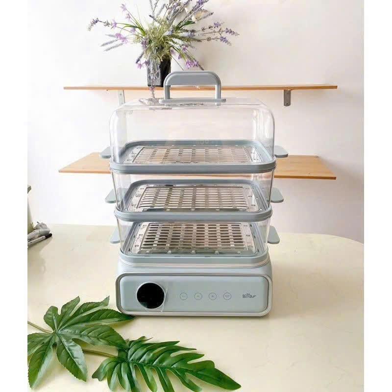 Nồi Hấp Bear Nồi Hấp 3 Tầng Nồi Hấp Điện Nồi Hấp Xôi Hấp Cá Nguyên Con Hấp Bánh Bao Nồi Hấp Điện Đa 