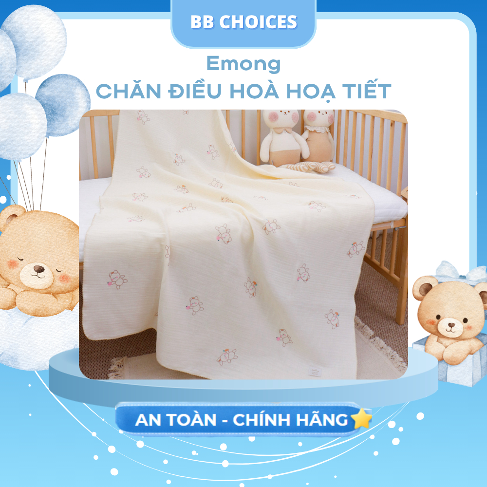 EMONG CHĂN ĐIỀU HÒA HỌA TIẾT [ CHÍNH HÃNG ]