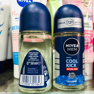 Lăn khử mùi nam Nivea 48h Cool Kick 50ml
