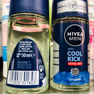 Lăn khử mùi nam Nivea 48h Cool Kick 50ml