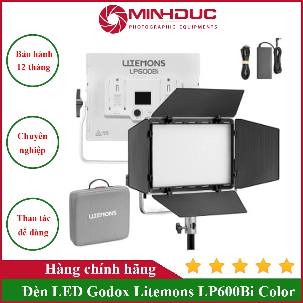 Đèn LED Godox Litemons LP600Bi Color Hàng chính hãng