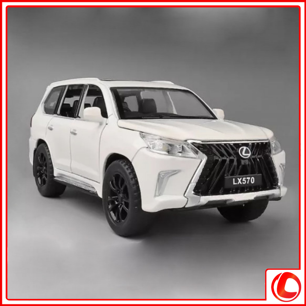 MÔ HÌNH XE TỈ LỆ 1:32 LEXUS LX570 TRẮNG