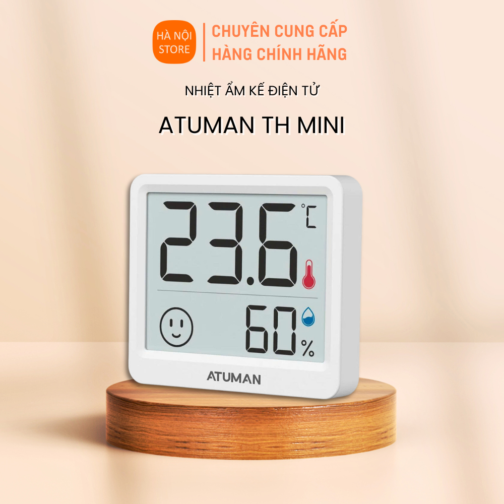 Nhiệt ẩm kế điện tử ATuMan THmini/ ATuMan Th1 - Bảo hành 3 Tháng