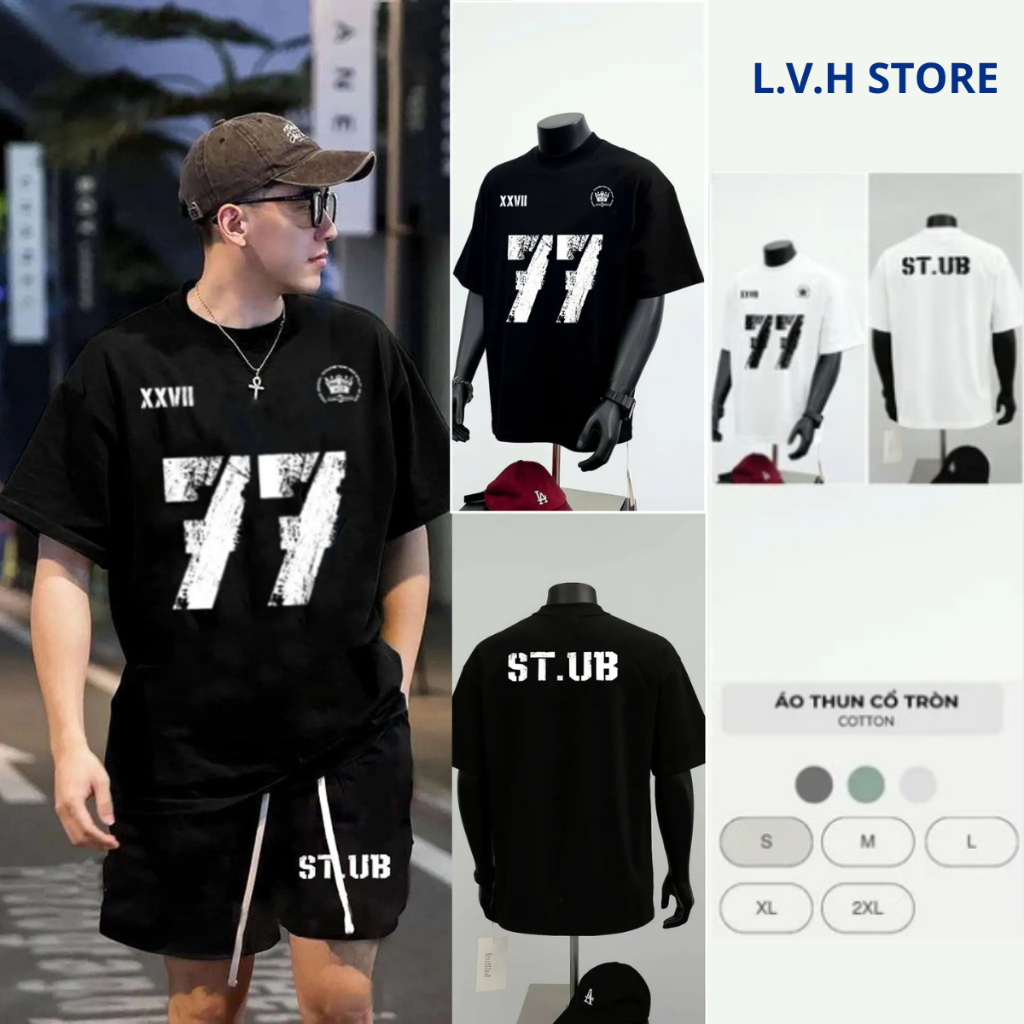 [Ảnh Thật] Bộ Đồ Nam Form Rộng Basic Cổ Tròn Tay Lỡ Siêu Chất, Chất Cotton 100% A867 Local Brand