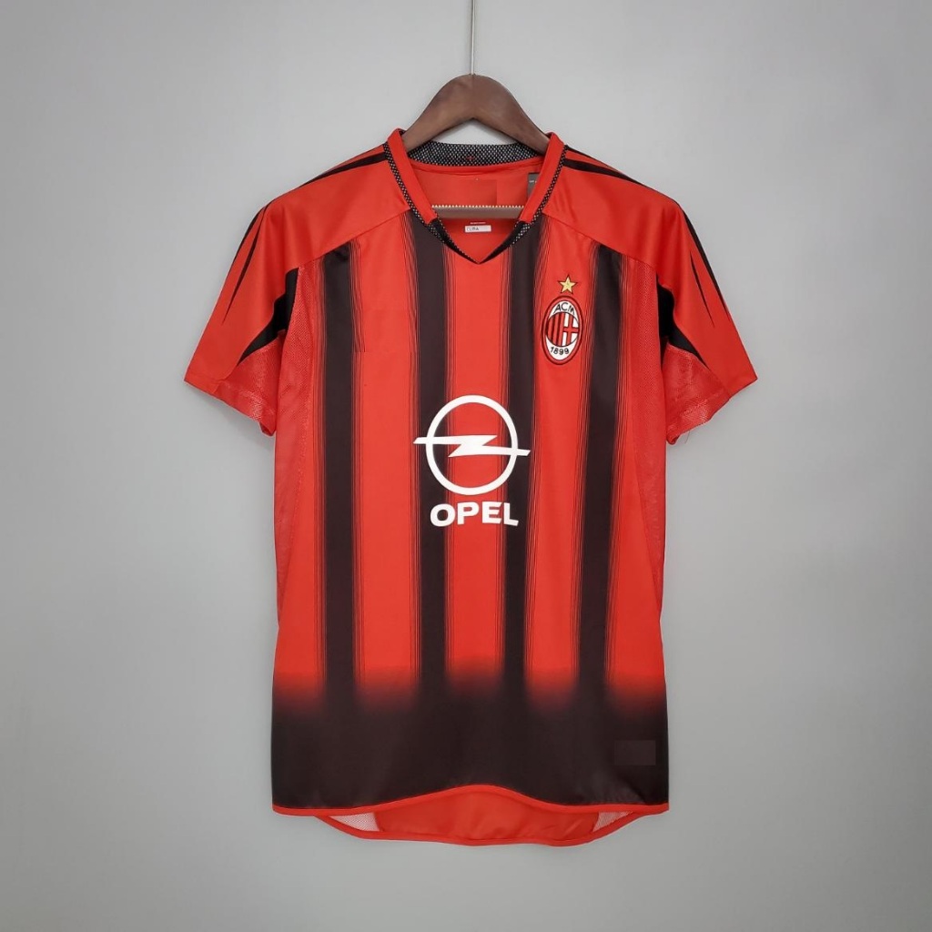 Áo Bóng Đá - Retro Ac Milan - Năm 2004/2005 - Sân Nhà