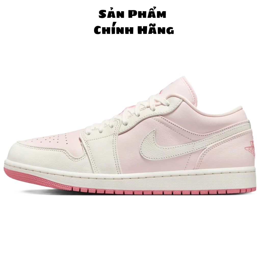 [ CHÍNH HÃNG ]  Giày Thể thao JD1 Low Pinka White, Giày Thể thao JD1 thấp cổ hồng trắng