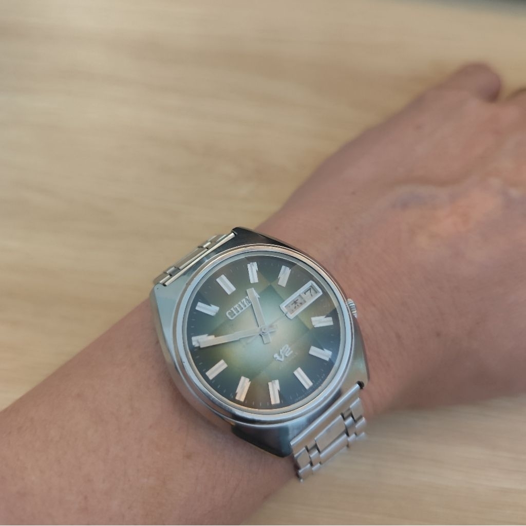 Đồng hồ nam Citizen, cơ automatic, size 38.