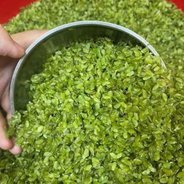 Combo 1kg Cốm xanh Hà Nội. Cốm khô làm chả cốm, bánh cốm Hà Nội, xôi cốm dẻo dẻo, thơm ngon