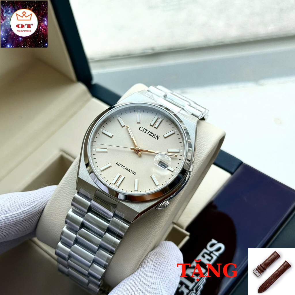 Đồng Hồ Nam CITIZEN NJ0151-88W Chính Hãng Tặng Kèm Dây Da Cao Cấp