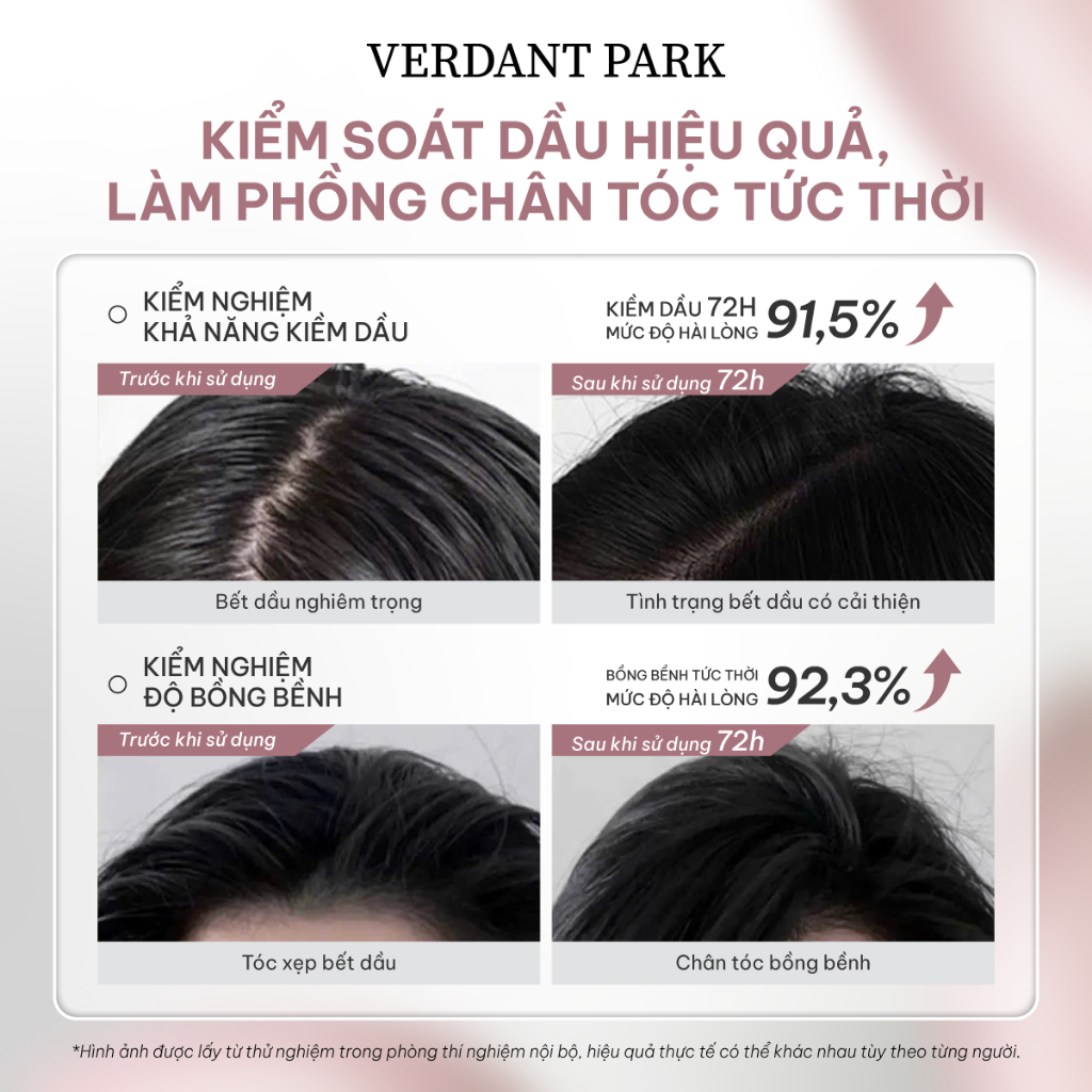 Dầu Gội VERDANT PARK 500ml muối hồng Himalaya Pink Salt AHA BHA Oil Control Volume Shampoo kiềm dầu phồng tóc | BigBuy360 - bigbuy360.vn