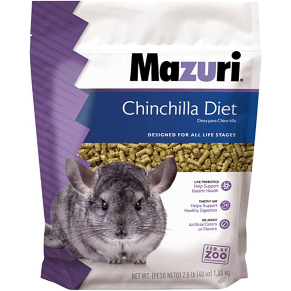 Mazuri® Chinchilla Diet – Dinh Dưỡng Hoàn Hảo Cho Chinchilla