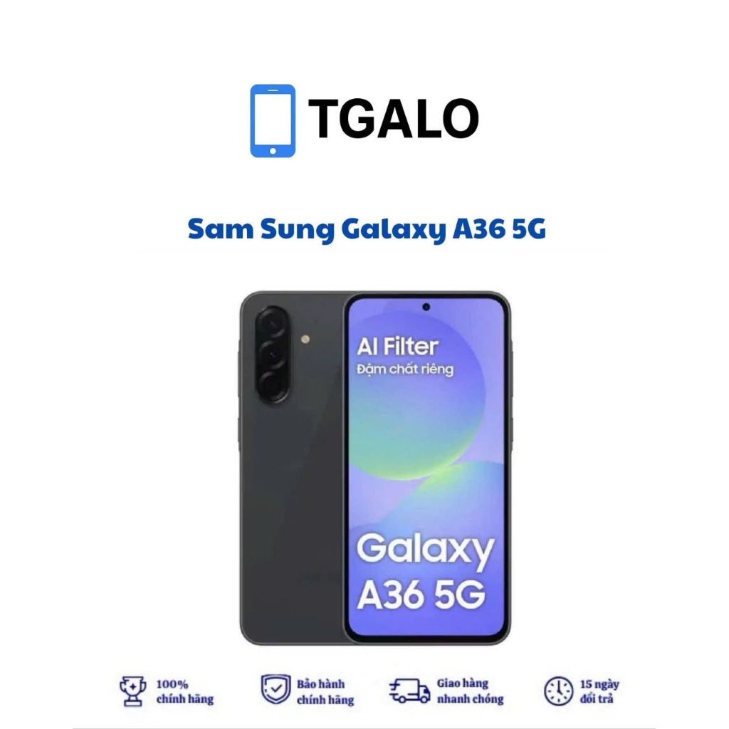 Điện thoại Samsung Galaxy A36 5G - 8/128GB - Chính hãng