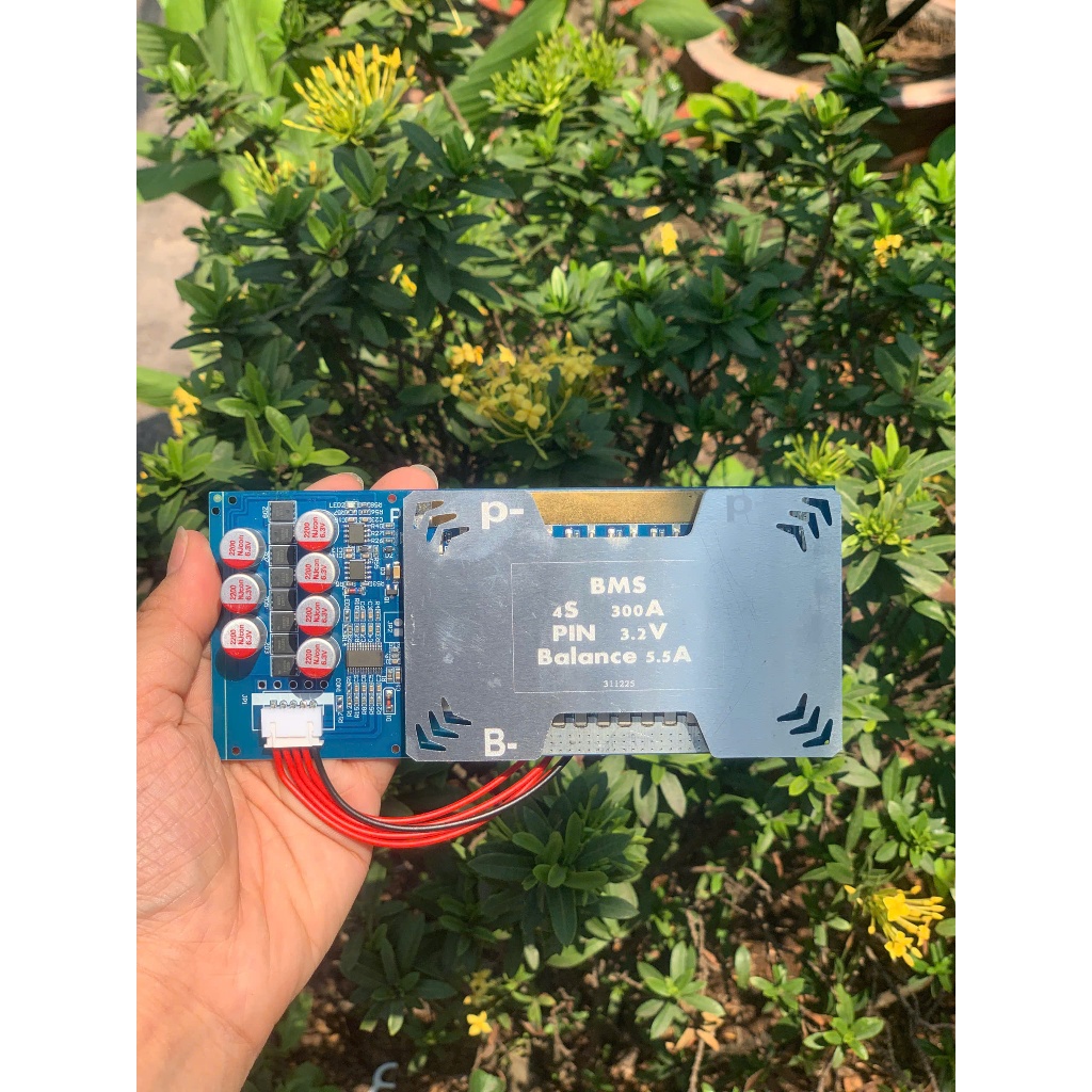 Mạch 4S 300A 20 Fet Có Tản Nhiệt Nhôm Lớn - Cân Bằng 5.5A.