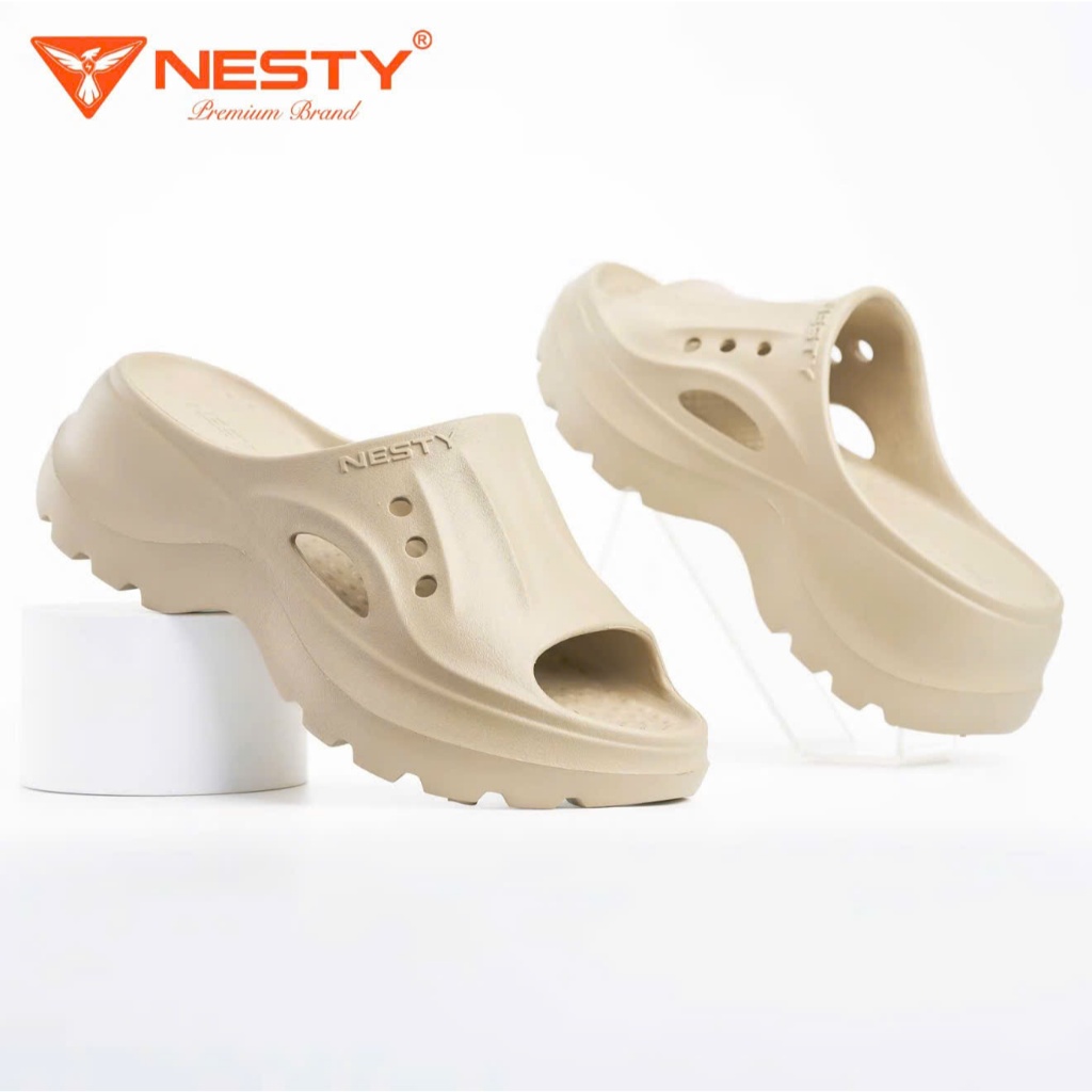 DÉP SỤC HỞ MŨI NESTY ĐẾ ĐỘN 7CM, CHẤT LIỆU EVA NHẸ, ÊM, KHÔNG THẤM NƯỚC NE73