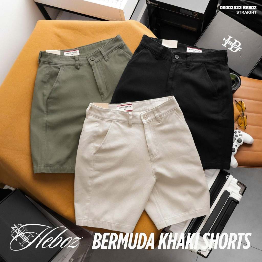 Quần Short Nam HEBOZ Bermuda 3M - 00002823