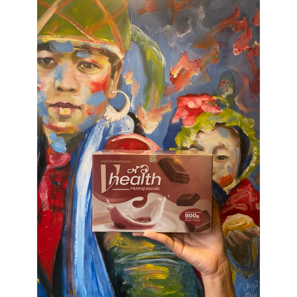 Bột dinh dưỡng chứa Yến mạch Vhealth