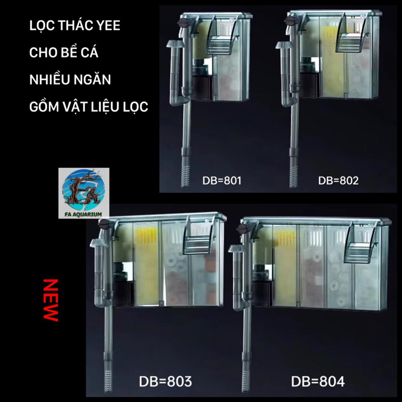 Lọc thác YEE DP-801|802|803|804, SOBO WP-303H|606H|607H