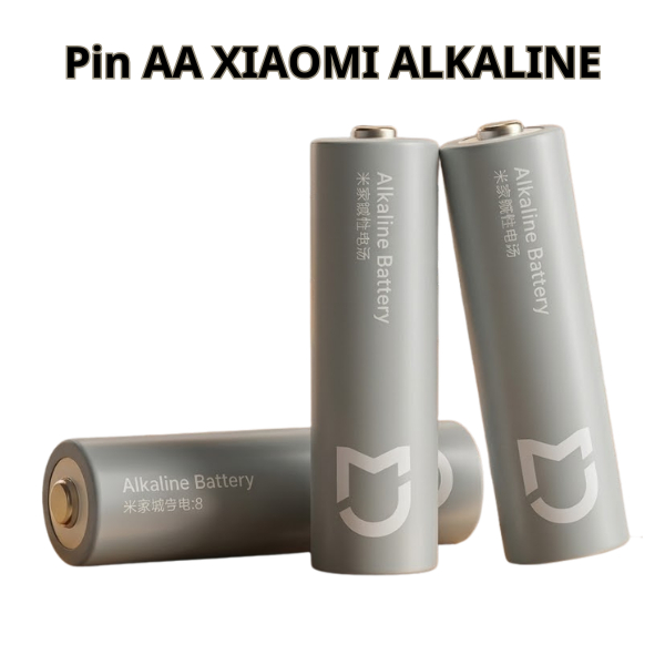 Pin Tiểu Aa Xiaomi Alkaline Battery Chính Hãng Dùng Cho Điều Khiển Mic Karaoke Khóa Cửa Đồ Chơi Đồng