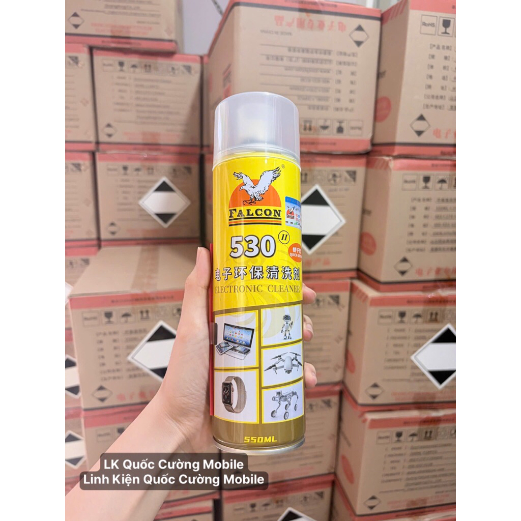 Dung dịch 530 Falcon Vàng Ver2 / 550ML