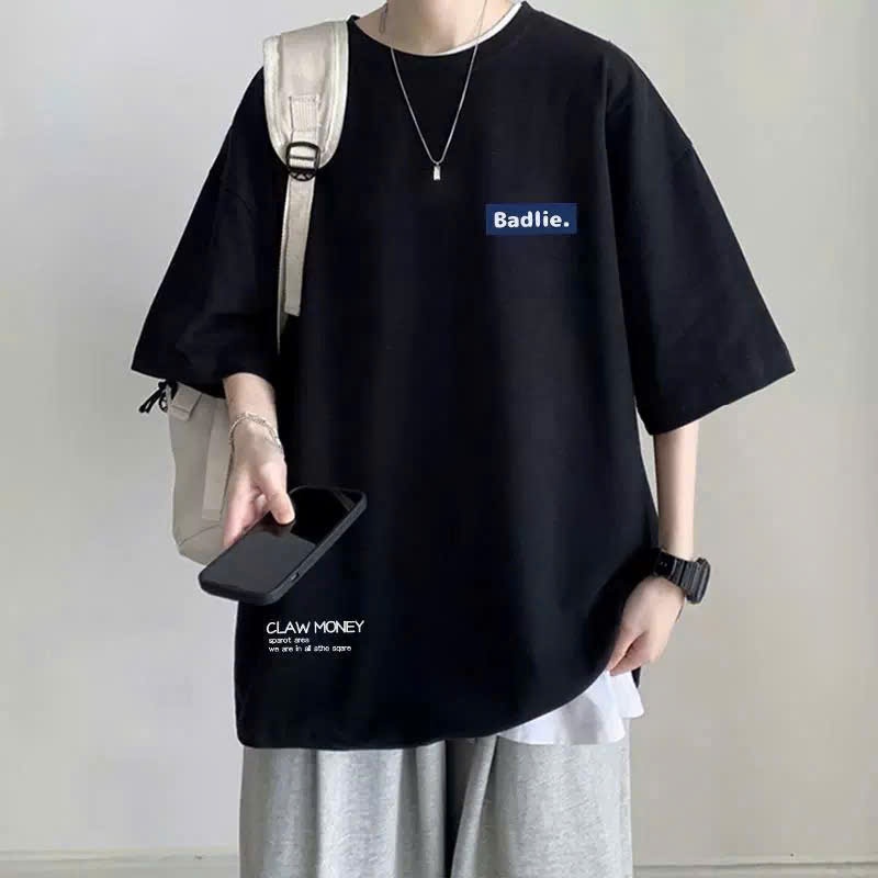 Áo Thun Tay Lỡ Unisex BADLIE NAD, Áo phông  nam nữ Chất Cotton Co Giãn 2 Chiều Cao Cấp Form Rộng Nam Nữ | BigBuy360 - bigbuy360.vn