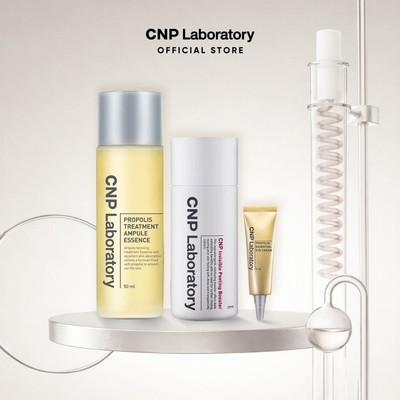 [HB Gift] Combo Nước thần keo ong 50ml và Gel tẩy tế bào chết 31ml và Kem dưỡng mắt keo ong 5ml CNP Laboratory