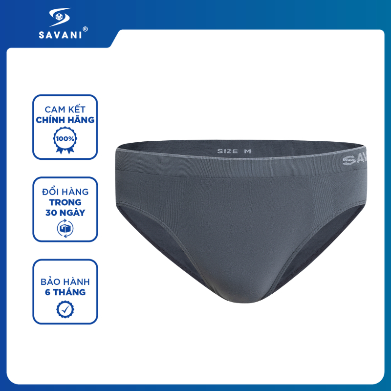 Quần Sịp Tam Giác Nam SAVANI, Chất Liệu Thoáng Khí, Co Dãn Tốt MBFU026K5