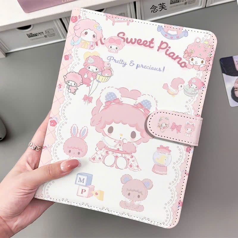 Binder A5 da PU album sưu tầm card bo góc thần tượng sheet 4 ô