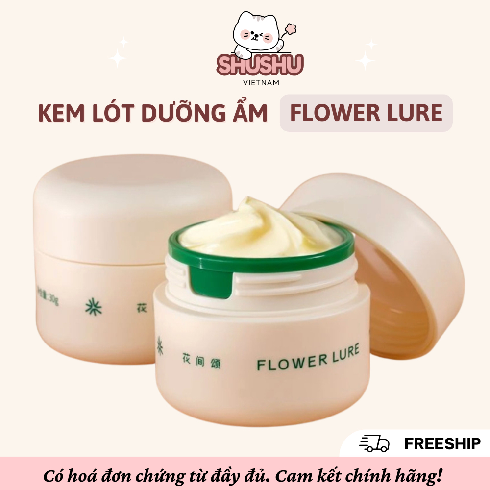 [FLOWER LURE] Kem Lót Trang Điểm FLOWER LURE Dưỡng Ẩm Giữ Nền Lâu Trôi SHUSHU VIETNAM