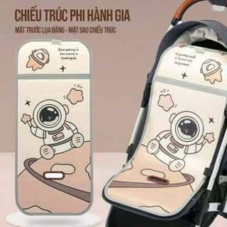 Chiếu mây điều hoà lót xe đẩy cho bé
