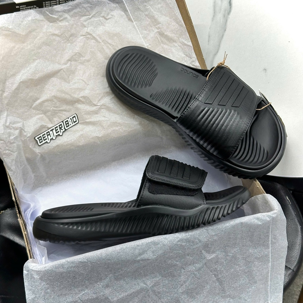 Dép Adidas Alphabounce Triple Black 2.0 - GY9416 - BA8775