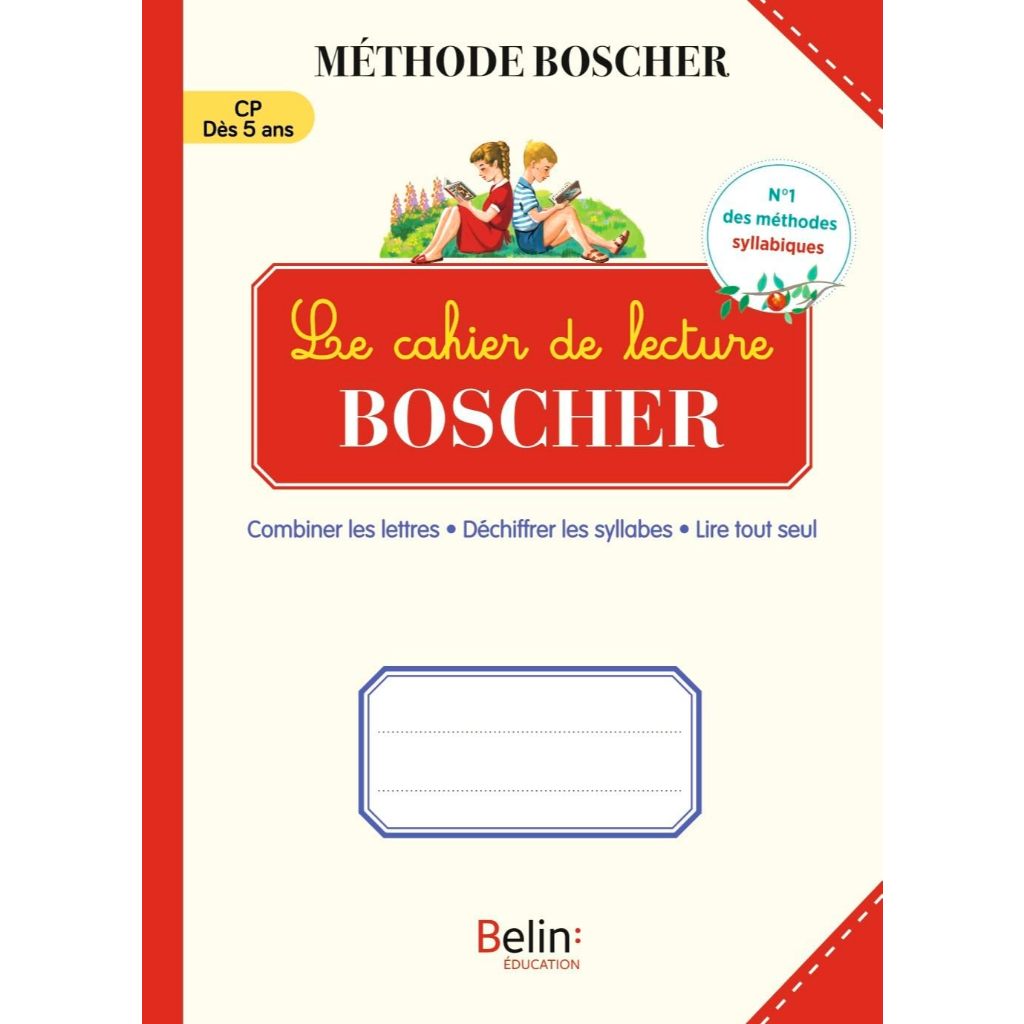 Sách tiếng Pháp - Le cahier de lecture Boscher (N.E. 2024) 9791035832940