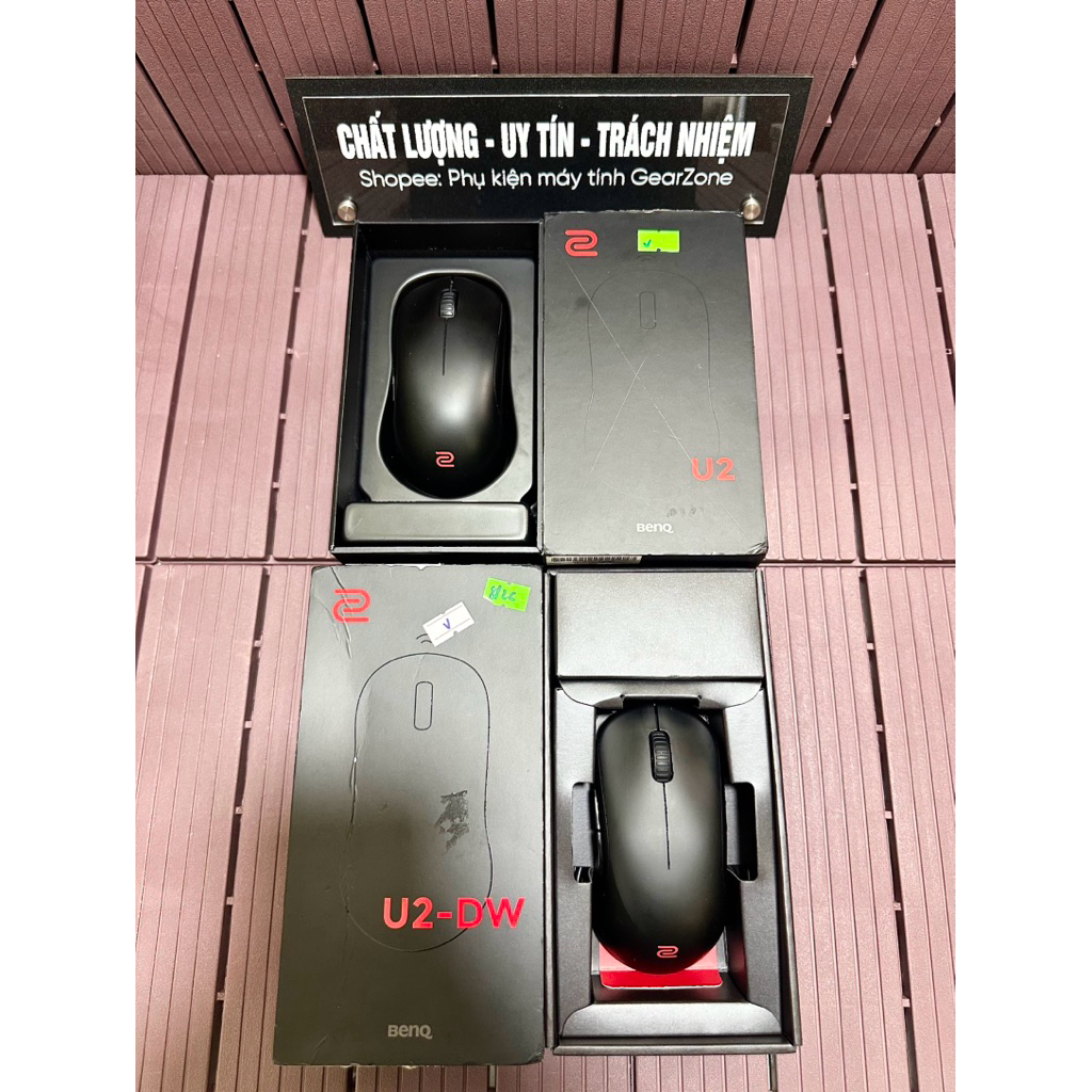 Chuột gaming không dây 4K dành cho eSports ZOWIE S2-DW ( S2DW) và FK2-DW ( FK2DW), U2-DW Polling Rat
