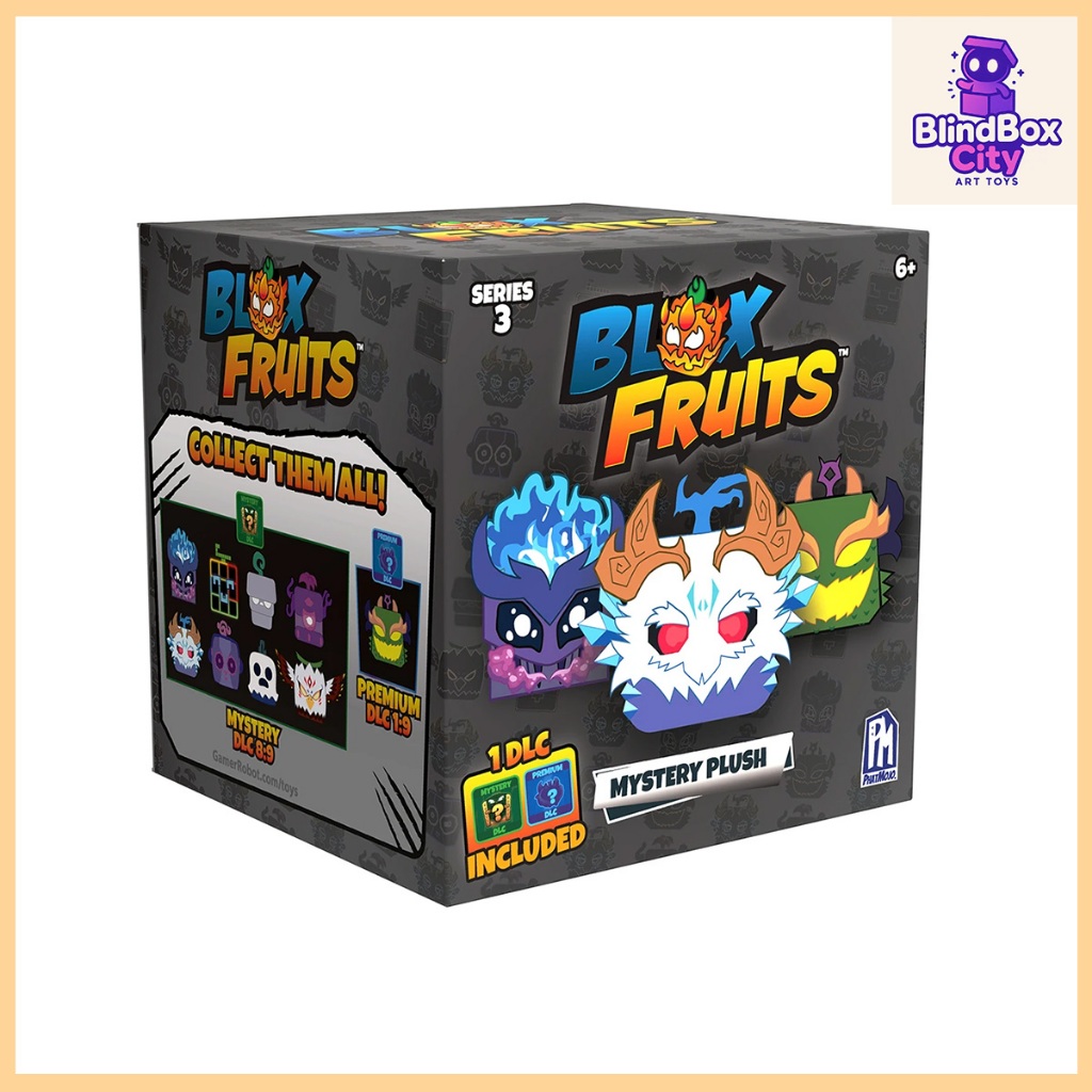 [Chính Hãng] Đồ Chơi ROBLOX - Mô Hình BLOX FRUITS Bí Ẩn Series 3 - Thú Bông Kèm Code (Sưu Tầm)