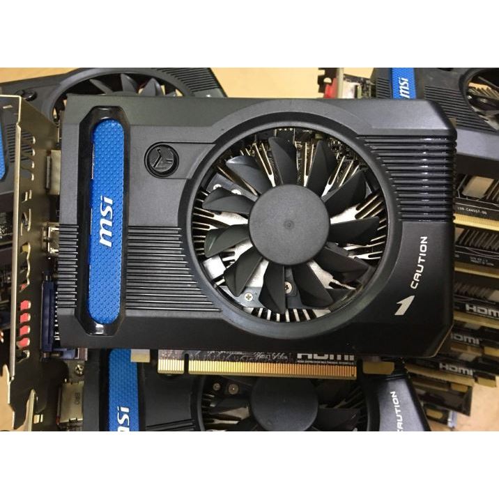 Card Màn Hình MSI HD 7750 1GB GDDR5 – VGA Giá Rẻ, Chơi Game Nhẹ, Làm Đồ Họa Cơ Bản, Hàng Tháo Máy