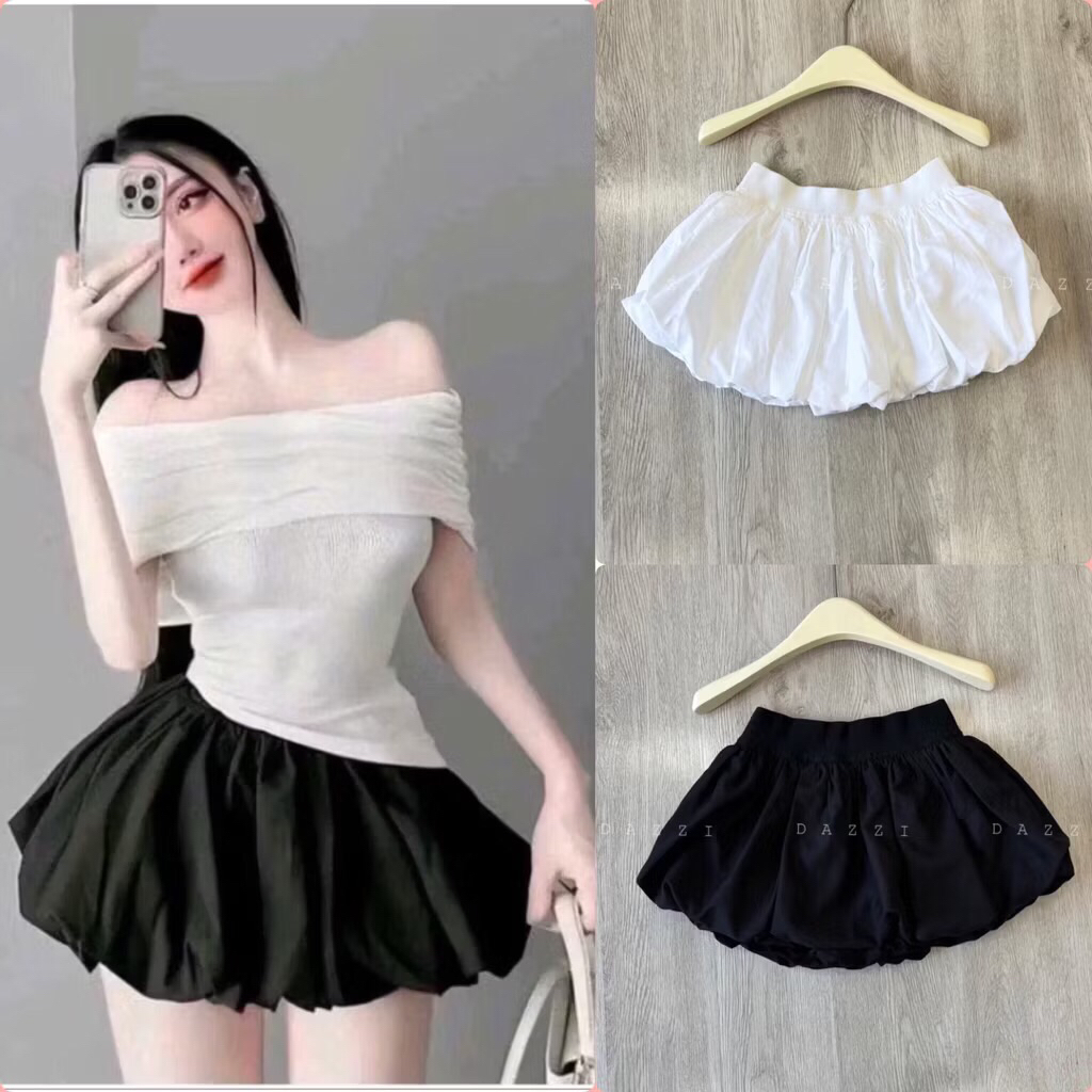 Áo nữ tiểu thư Croptop - CÓ BIGSIZE - chất thun gân ôm dáng A294 | BigBuy360 - bigbuy360.vn