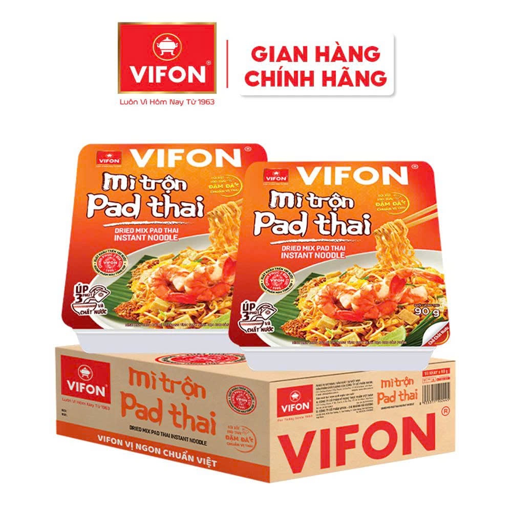 Mì trộn Pad Thai VIFON 90g / Khay