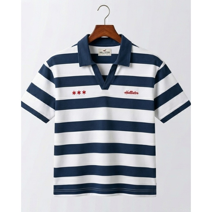 Áo Polo Hollister Heavyweight Boxy