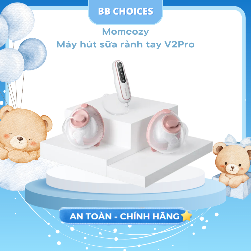Máy hút sữa rảnh tay Momcozy V2 Pro