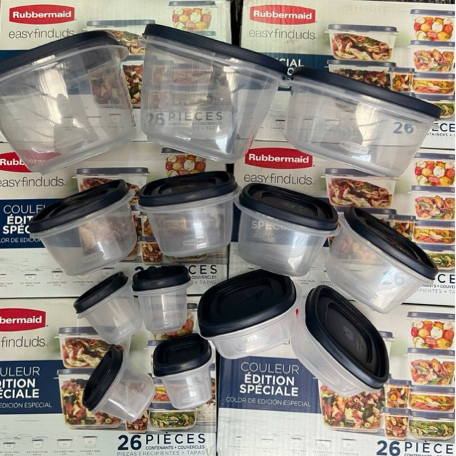 Set hộp Rubbermaid 26 miếng (13 hộp) made in USA