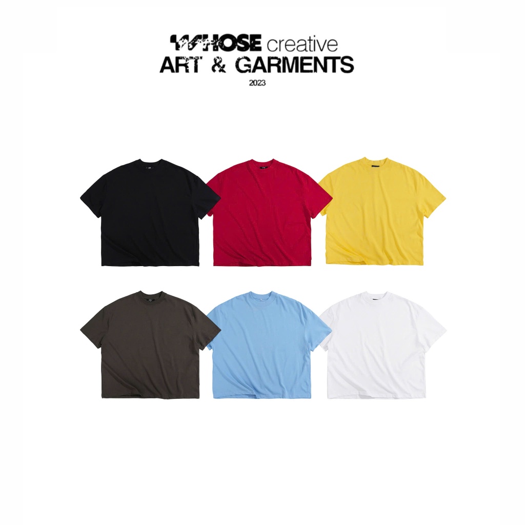 BOXY TEE 6 COLORS VER 2- Áo thun trơn form boxy | BigBuy360 - bigbuy360.vn
