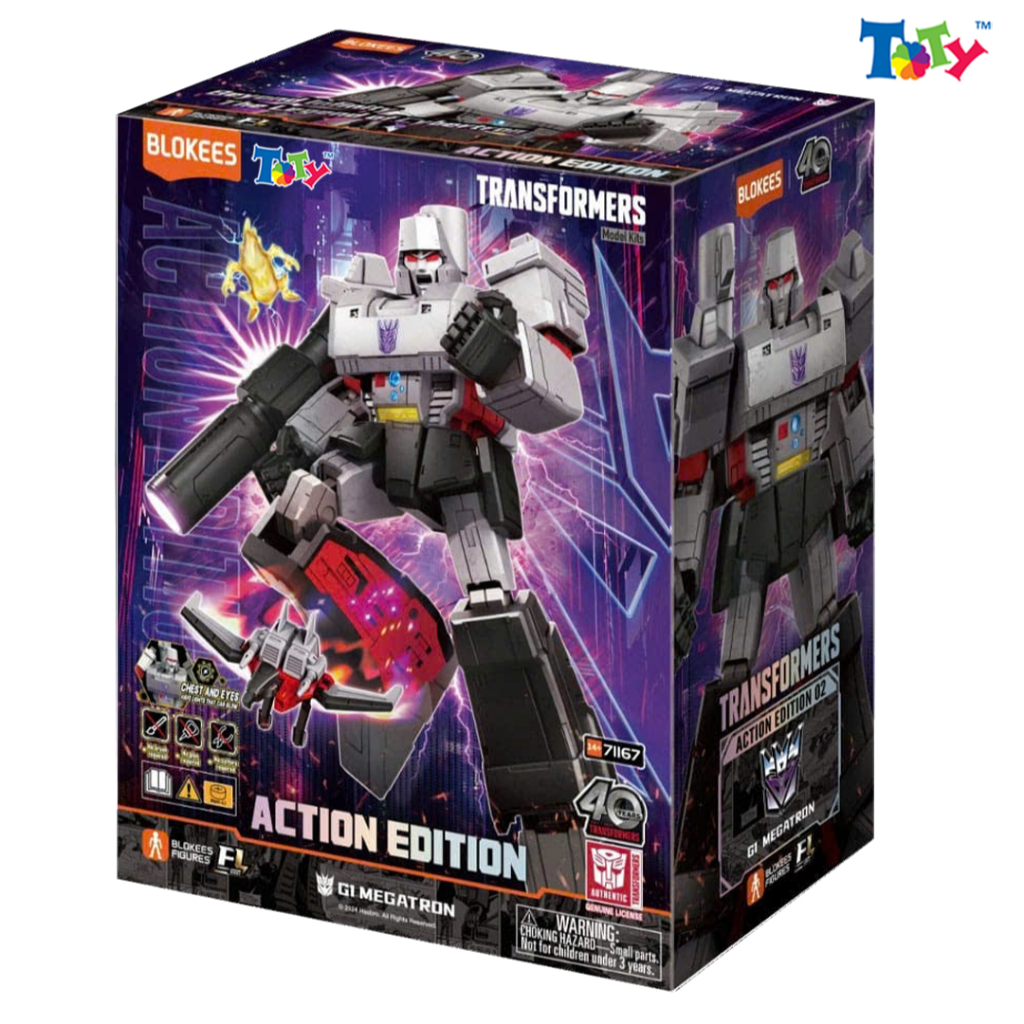 [CHÍNH HÃNG] Mô hình Transformers - AE02 G1 Megatron (Limited Model Kit) (Luminous Eyes) - Blokees -