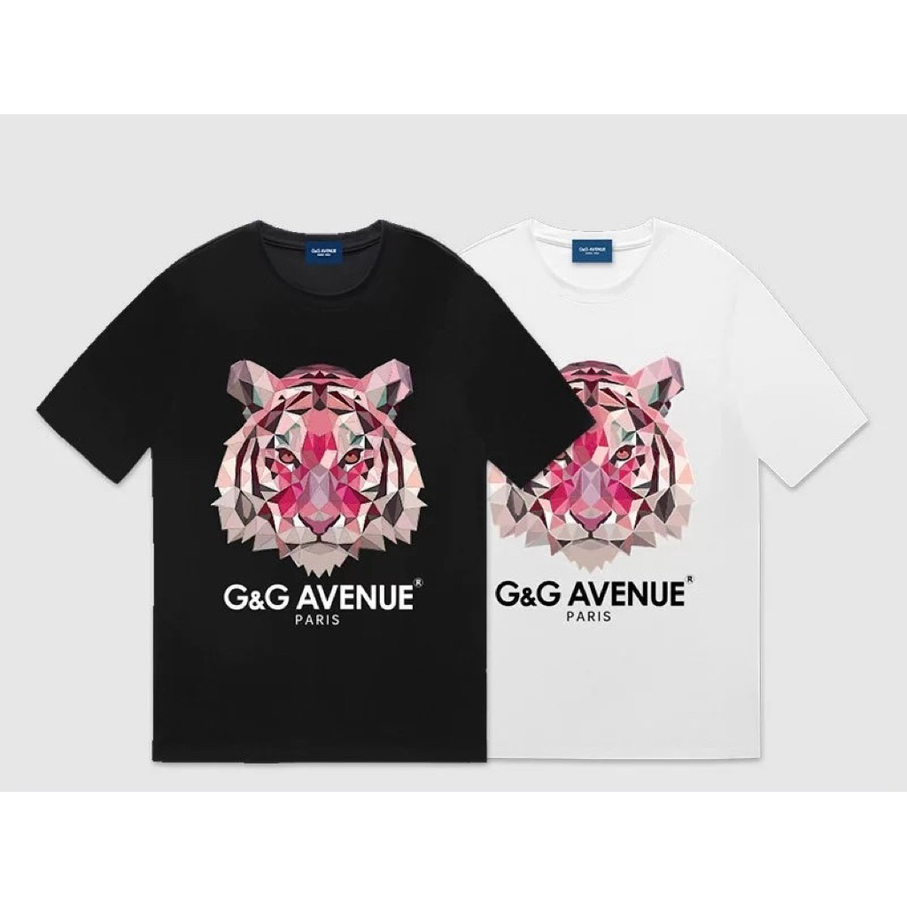 Áo Thun Nam H2 Studio Họa Tiết Hổ – Cotton Cao Cấp, Form Rộng Unisex, Phong Cách Streetwear 2026