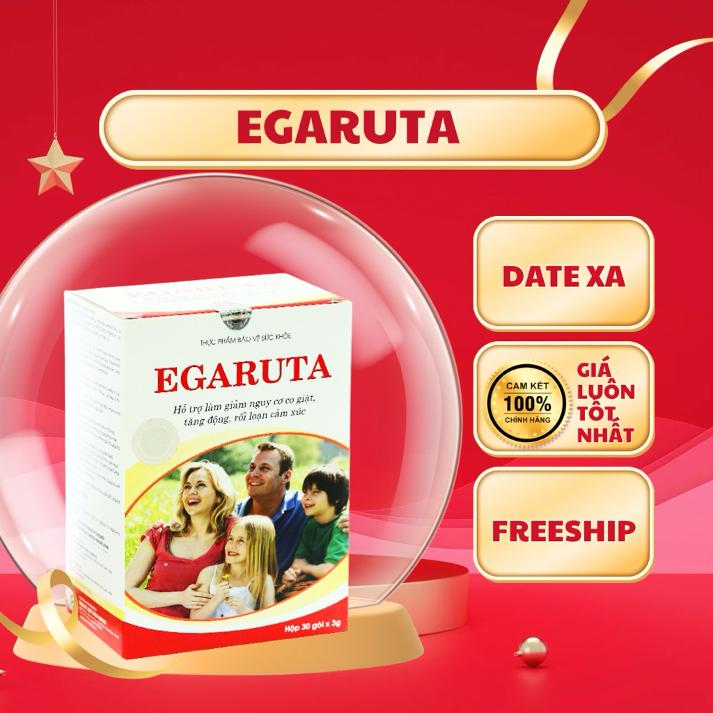 Egaruta cốm - cho trẻ tăng động - có tem tích điểm 6 tặng 1