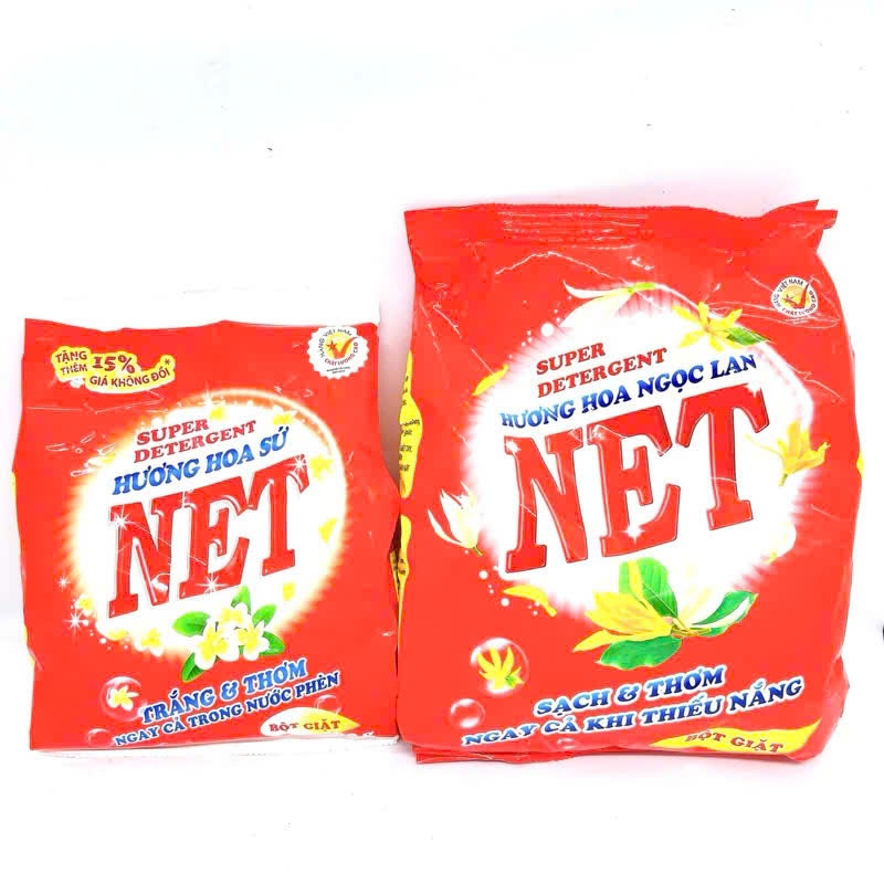 Bột giặt Net Hương hoa sứ 300G/600G...