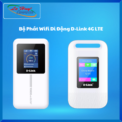 Bộ Phát Wifi Di Động D-Link 4G LTE DWR-940M/ DWR-933M - Hàng Chính Hãng